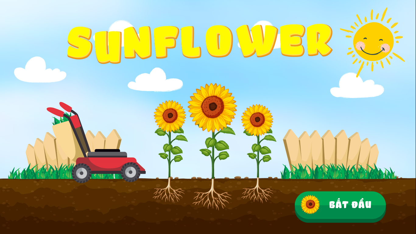 Game Sunflower - Thu hoạch hoa hướng dương