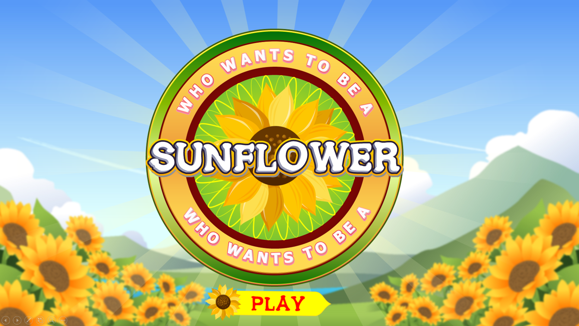 [Miễn Phí] 2 mẫu game có sẵn của game who wants to be sunflower