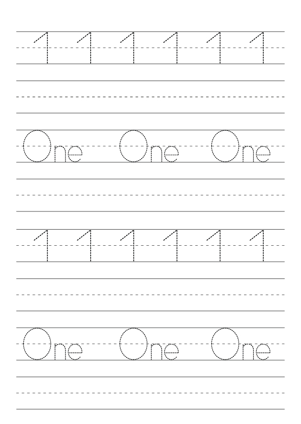 Worksheet Alphabet Exercise tặng kèm Number Exercise