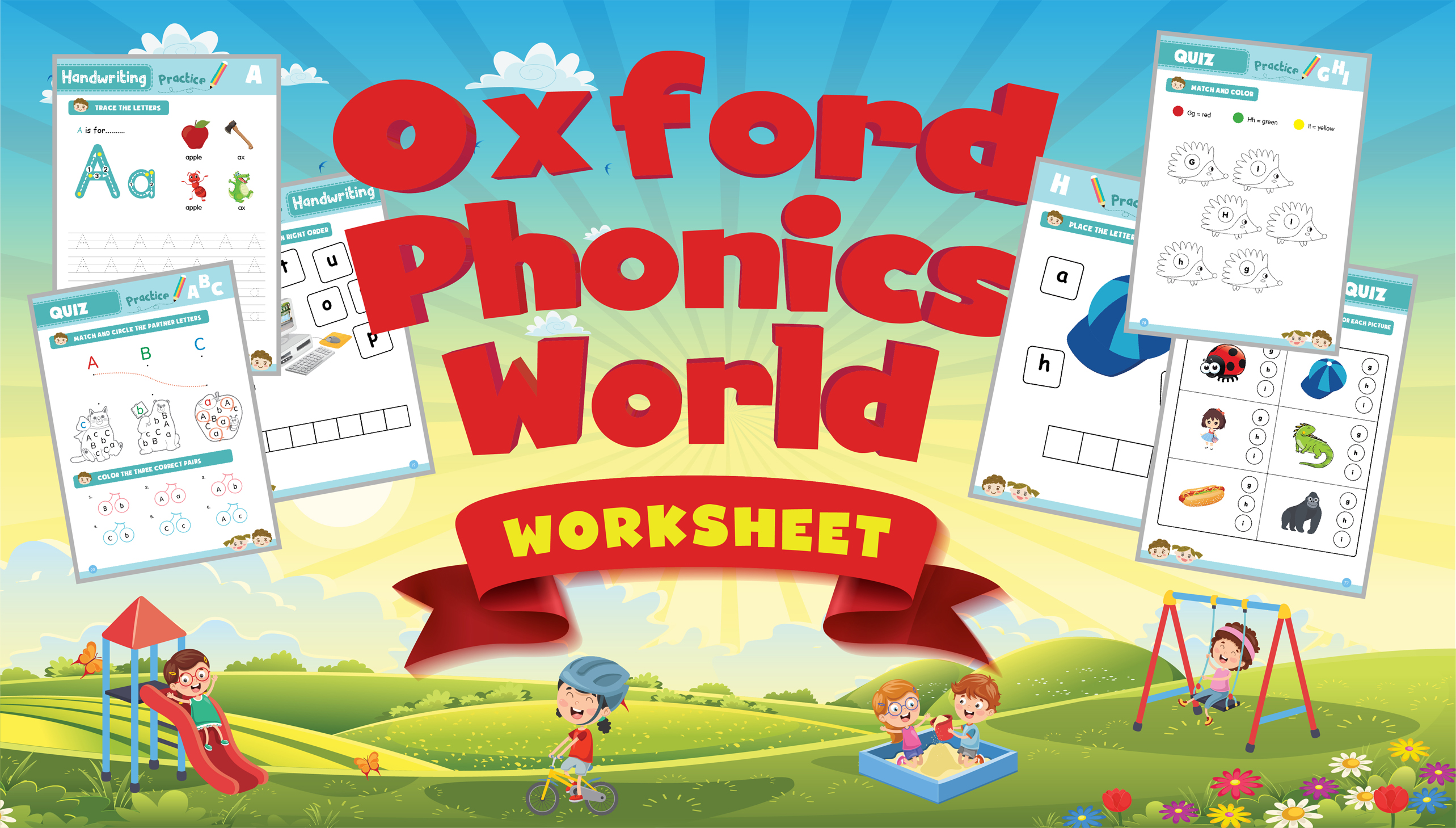 WORKSHEET OXFORD PHONICS WORLD 1