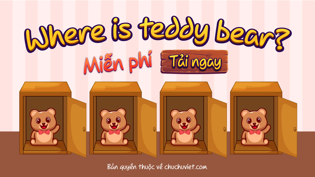 where is teddy bear?